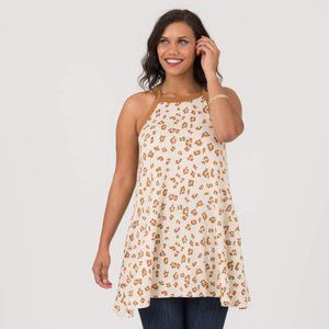 Agnes & Dora™ Keyhole Tunic Animal Print